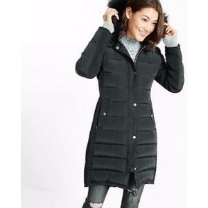 EXPRESS Long puffer jacket